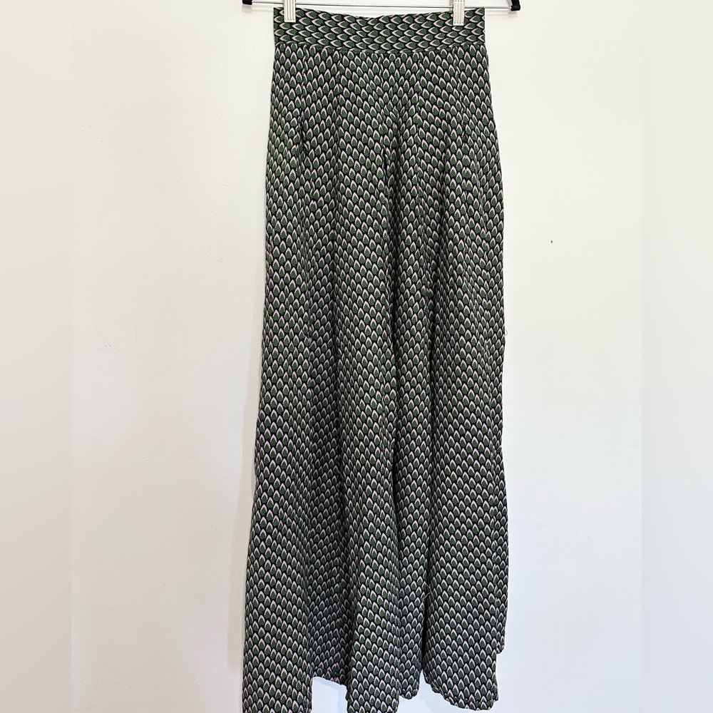 Francis + Benedict maxi skirt size XS geometric pattern hippie boho vacation